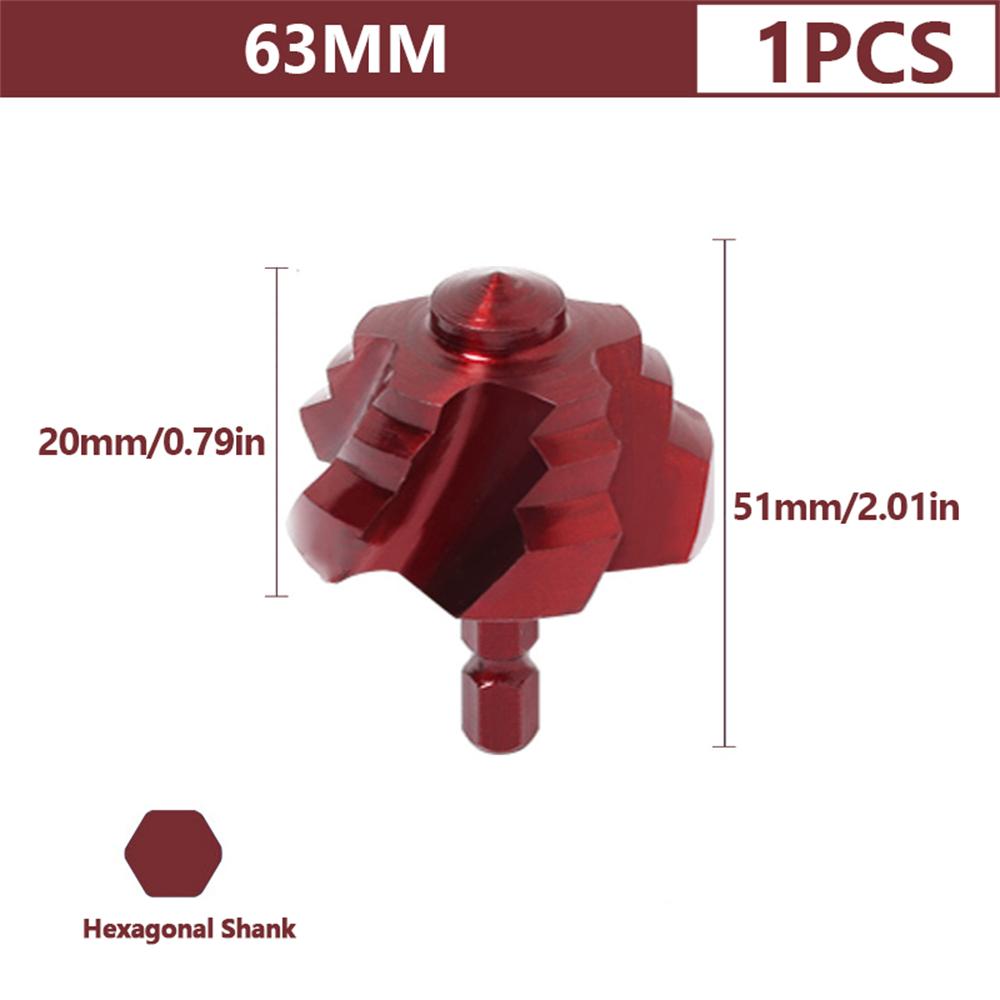 3Pcs PPR Lifting Stepped Drill Bit Hexagon Shank Water Pipe Connection Tool 20/25/32/40/50/63mm Stepped Drill Bit Drilling Tools