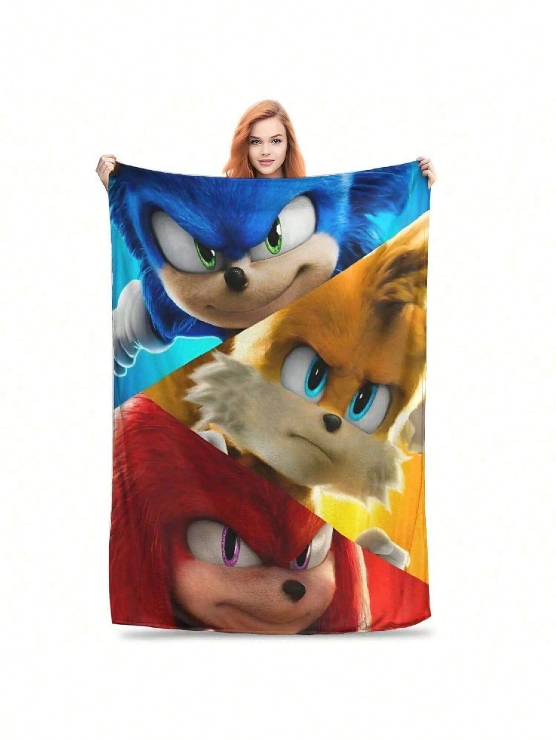 

Soniced Game Blanket Fleece Winter Breathable Super Soft Throw Blanket For Bedding Couch Bedspreads 75X95CM серый