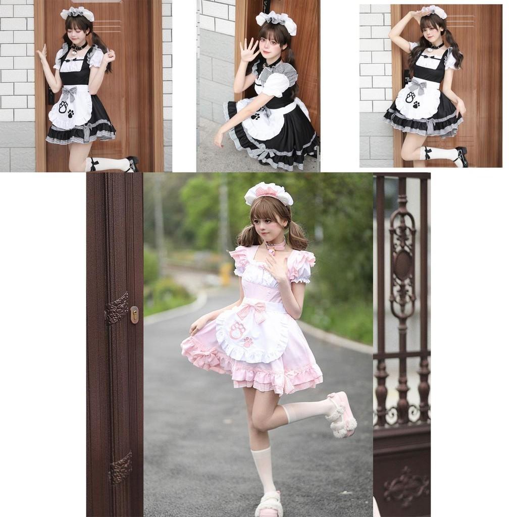 Cute And Classic Maid Costume Set For Cosplay Perfect For Anime And Games