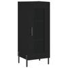 VidaXL Buffet Noir 34,5x34x90 cm Bois d'ingénierie 828805