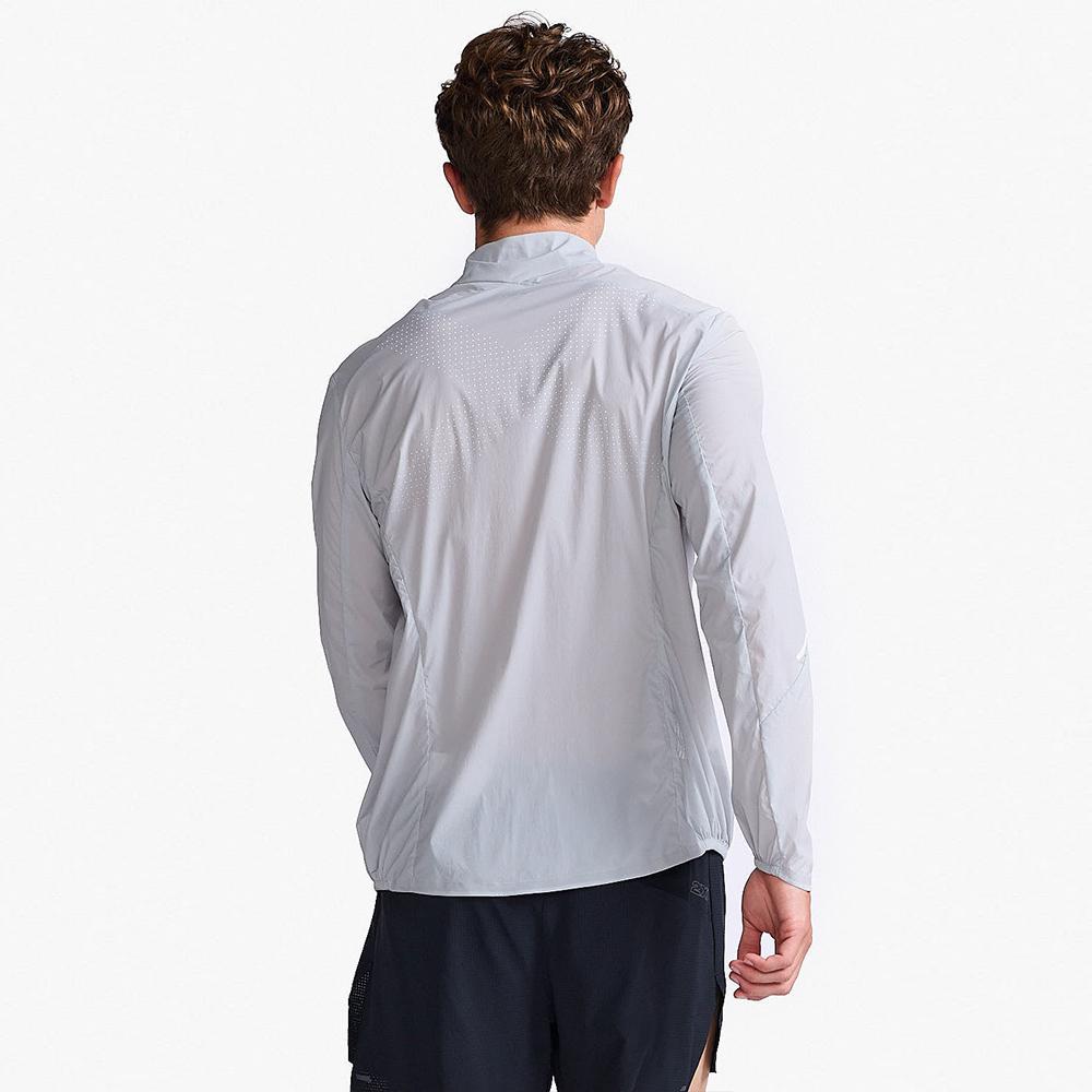 2Xu Men'S Lightspeed Ultralight Jacket Grey_Mr6952Ahbm-Wrf