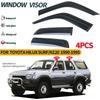 Pentru Toyota 4Runner 1990-1995, cu geamuri de protecție împotriva ploii, deflectoare de ploaie și panouri de protecție împotriva ploii pentru decorare