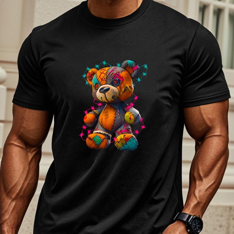 

Durable Short Sleeve T-Shirt - Cotton Blend Soft Lightweight All-Occasion Wear XXL белый