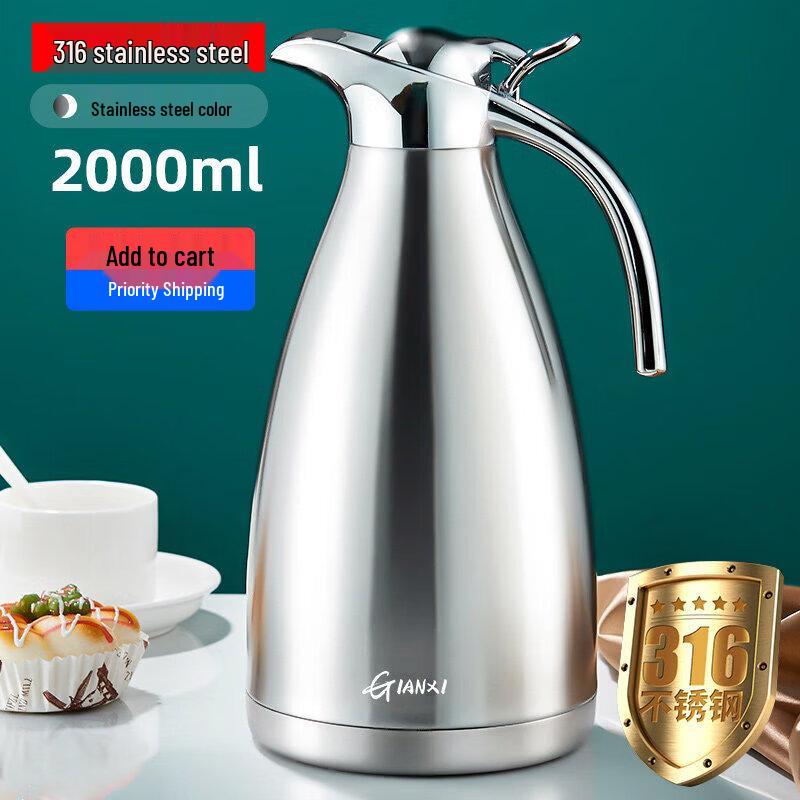 Youluo 316 Stainless Steel Smart Thermos Pot