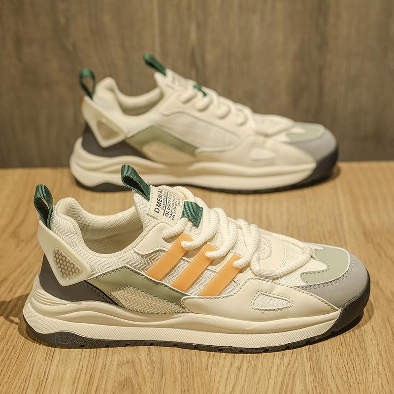 

Три полоски ретро обувь Форрест Гамп мужская легкая дышащая увеличивающая рост папины кроссовки новая мягкая подошва спортивная повседневная трендовая обувь мужская 39