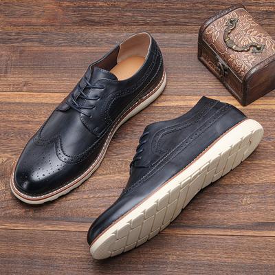 Brogue Men Shoes Brand Comfortable Fashion Luxury Casual Shoes Men #Kd529