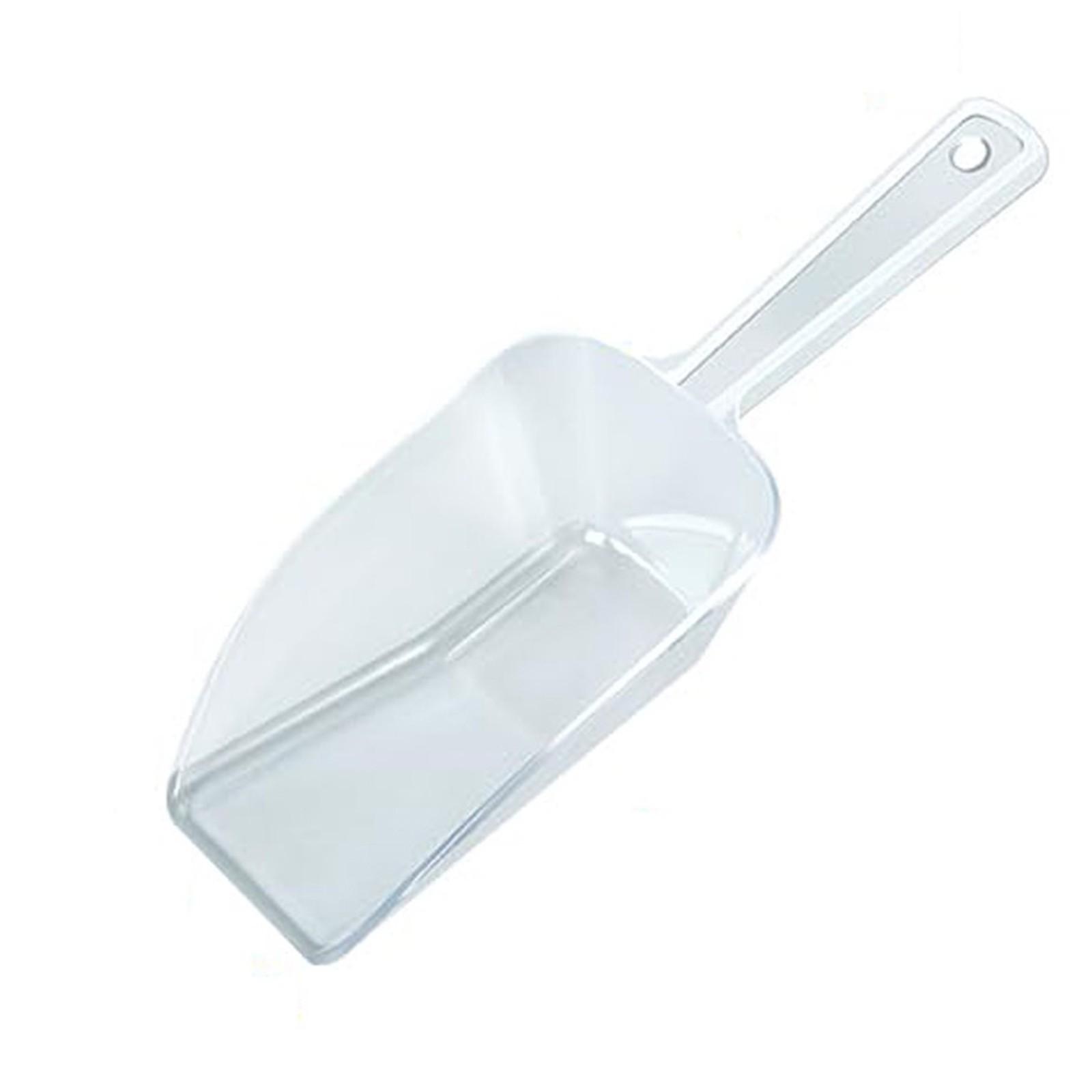 

Многоцелевой кухонный совок Прозрачный совок для льда 6,7 дюйма для контейнеров Конфеты Попкорн Еда Канистры для мороженого и десерта Банки Шведский стол Кухня Бар Свадьба One Size