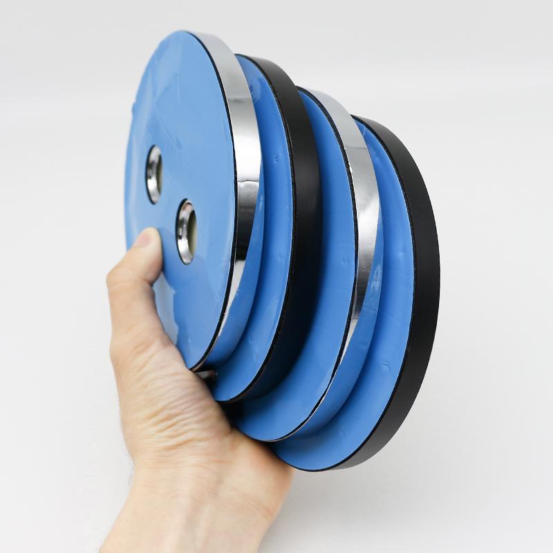 150mm Auto Kofferraum Logo Emblem ABS Reifenstil Plakette Aufkleber für Ford Mustang 5.0 Roush Shelby GT500 Cobra Laguna Autozubehör