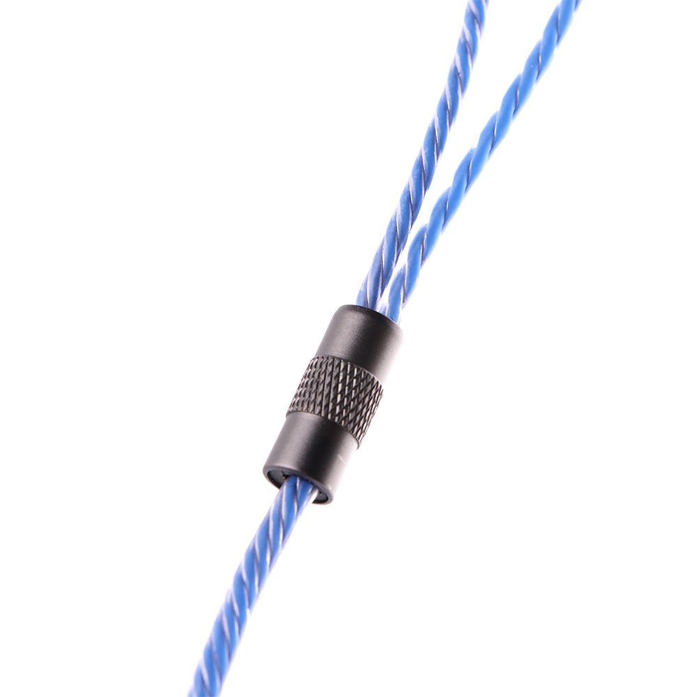 

Replacement Earphone Accessories Audio Controller Earphone Repair Cable Audio Cable DIY Earphone Wire Headset Line blue