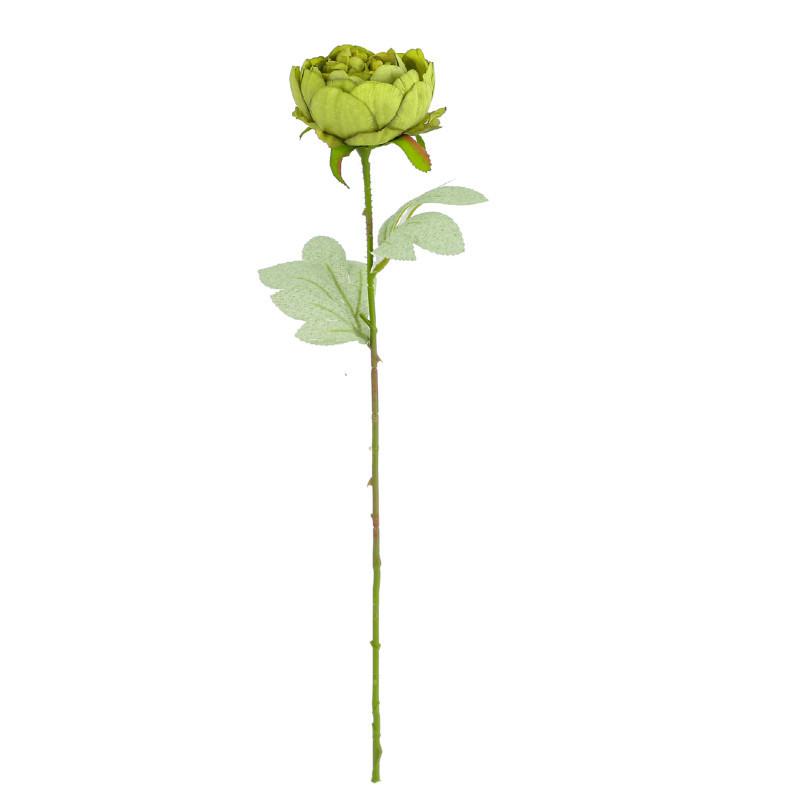 

Имитация Большого Цветка Пиона Одиночный Европейский Домашний Декор Искусственный Шелковый Цветок Богатый Пион Одиночный Искусственный Цветок зелёный