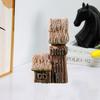 Micro-Landscape Rustic Style Compact Size Eco-friendly House Decoration for Home Office