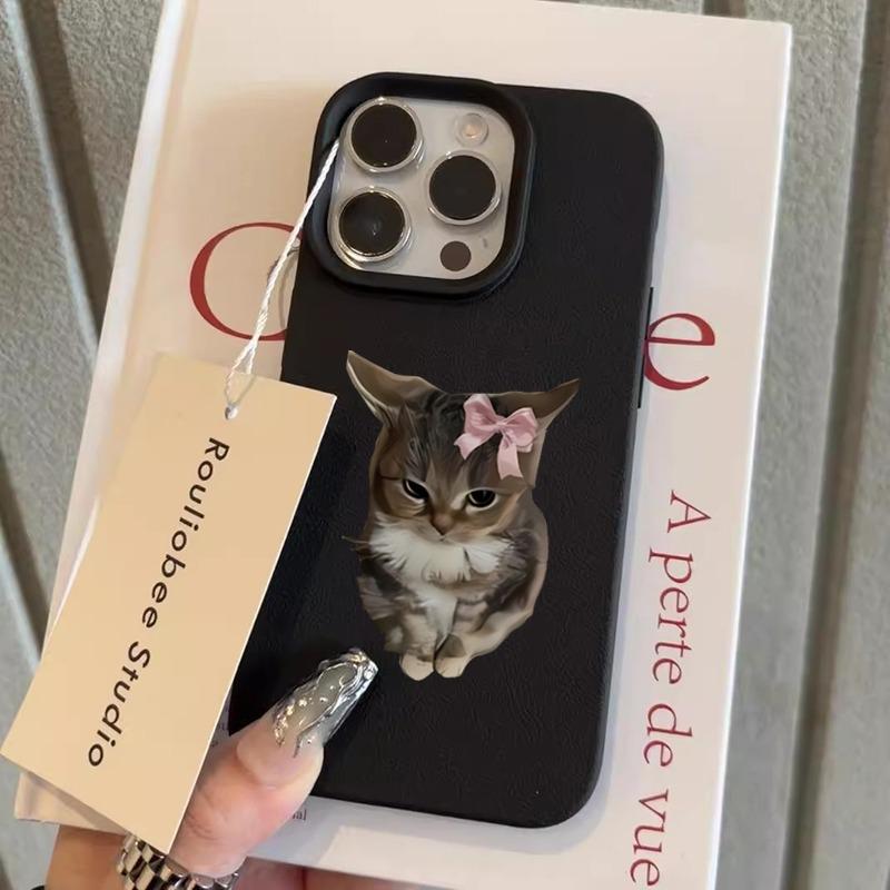 

Lovely Cat Dog Animal Pattern Mobile Phone Case For iPhone 17 16 15 14 Plus 11 13 12 Pro Max 16E 17Air X XR XS Max Soft Cover iPhone 7