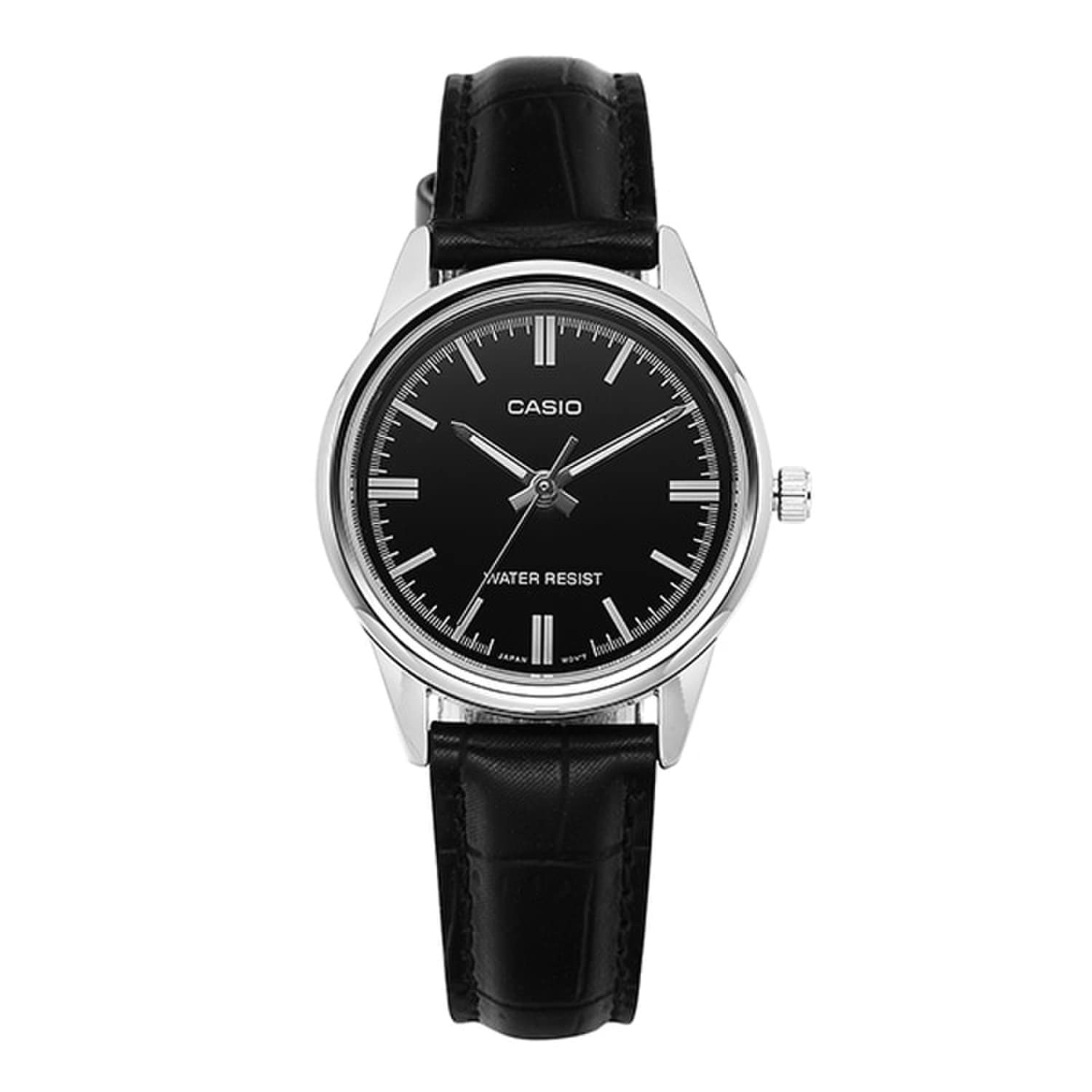 [Casio] LTP-V005L-1AUDF (ЛТП-В005Л-1А) Аналоговые женские кожаные часы Suneung для студентов