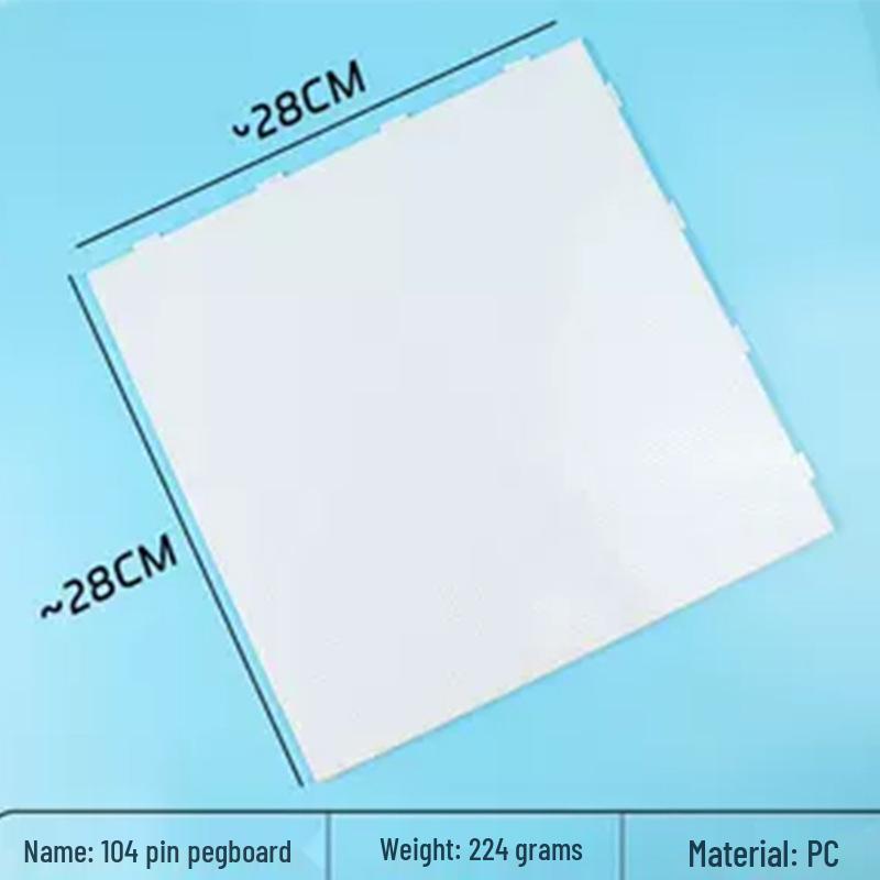 2.6mm Transparent Perler Bead Board - Wear-Resistant DIY Jigsaw Puzzle Craft Template