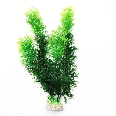 Fish Tank Simulation Water Grass Aquarium Decoration Plastic Fake Water Grass Decoration 2 Pcs
