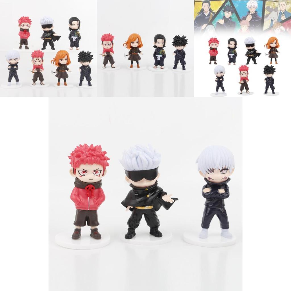 High Quality 10.5cm Jujutsu Kaisen Itadori Yuji Sukuna Chibi Pvc Figure For Collectors