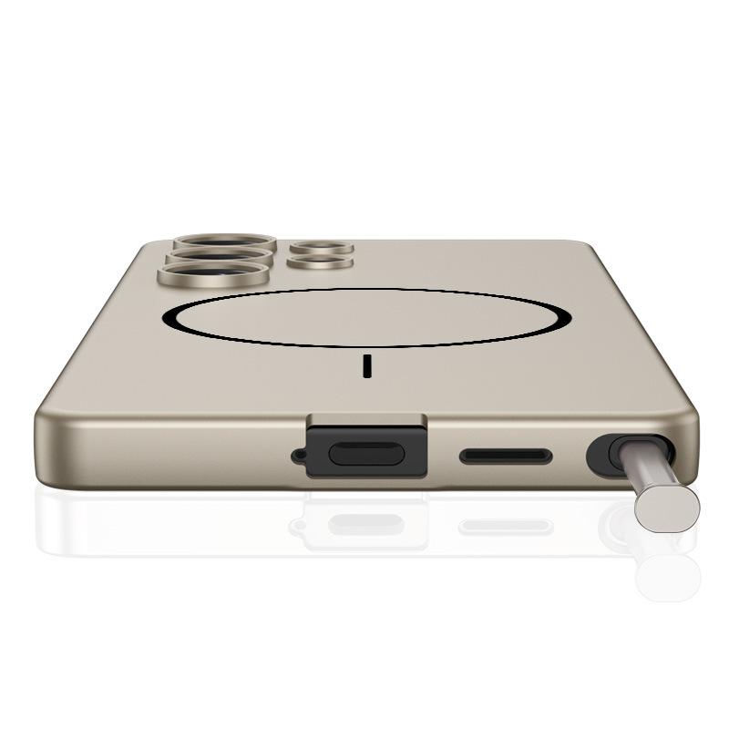 Samsung S25 Ultra Thin Powerful Built In Magnetic Phone Case Wireless Charging Fashion Men's and Women's Protection Case