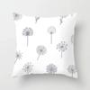 Gray Geometric Printing Sofa Cushion Cover Pillowcase Home Decor Party Car Bedding