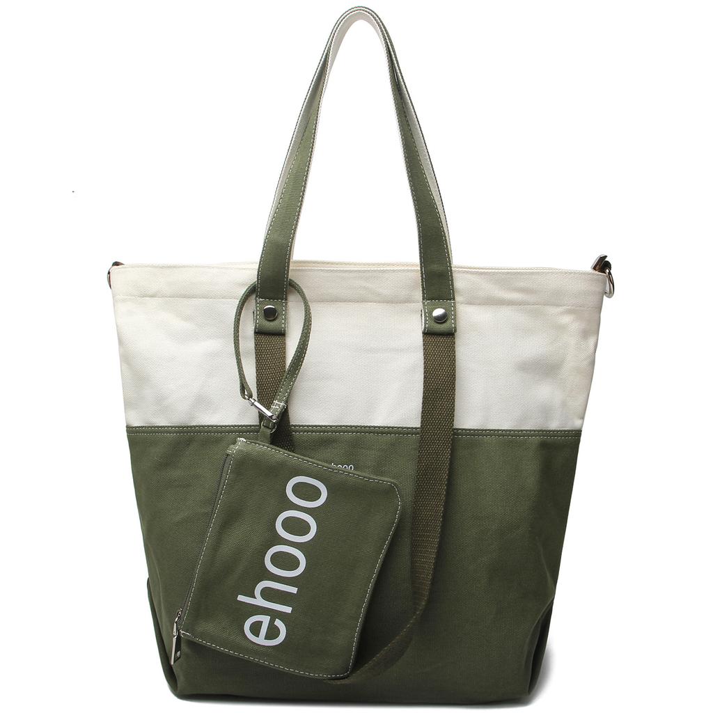 Spring Bag Canvas Bag Retro Washed Cloth Bag Bucket Bag Large Capacity Shoulder Bag