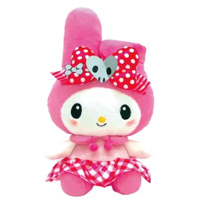 Nakajima Corporation Персонажі Sanrio Рожево-чорна вечірка My Melody Плюшева іграшка M 205216-25 В35 x Ш21 x Г17см