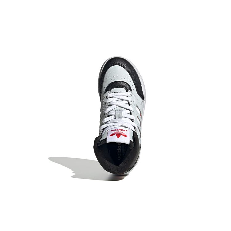 Adidas Originals Drop Step El J Trendy Casual Mid-Top Kids Skate Shoes Kids Sneakers Black Gray HP7798