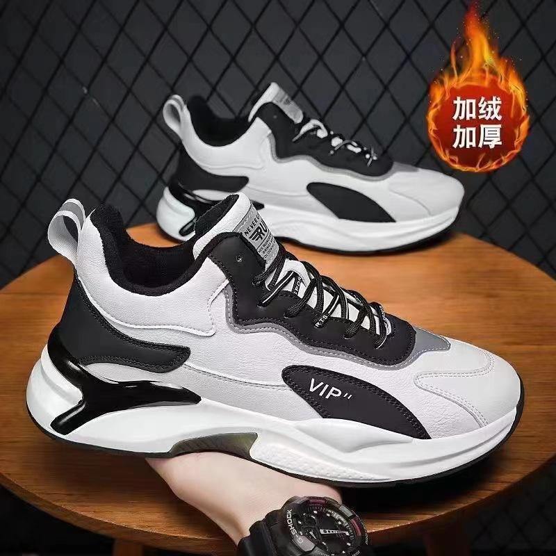 

Производитель модная обувь 2025 осень дышащие на мягкой подошве повседневные мужские туфли модный тренд платформа спортивная обувь мужская обувь 44