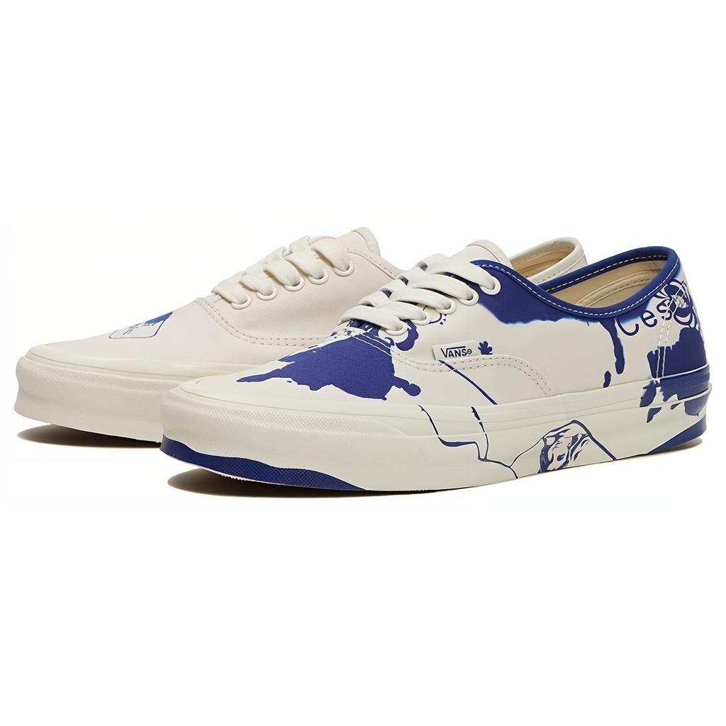 TTSWTRS X Vans OG Authentic LX Ceramic Unisex Sneakers Blue VN0A4BV9BCC