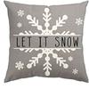 Christmas Pillow Cover Linen Printed Home Sofa Cushion Cover Living Room Bedroom Pillow Cover