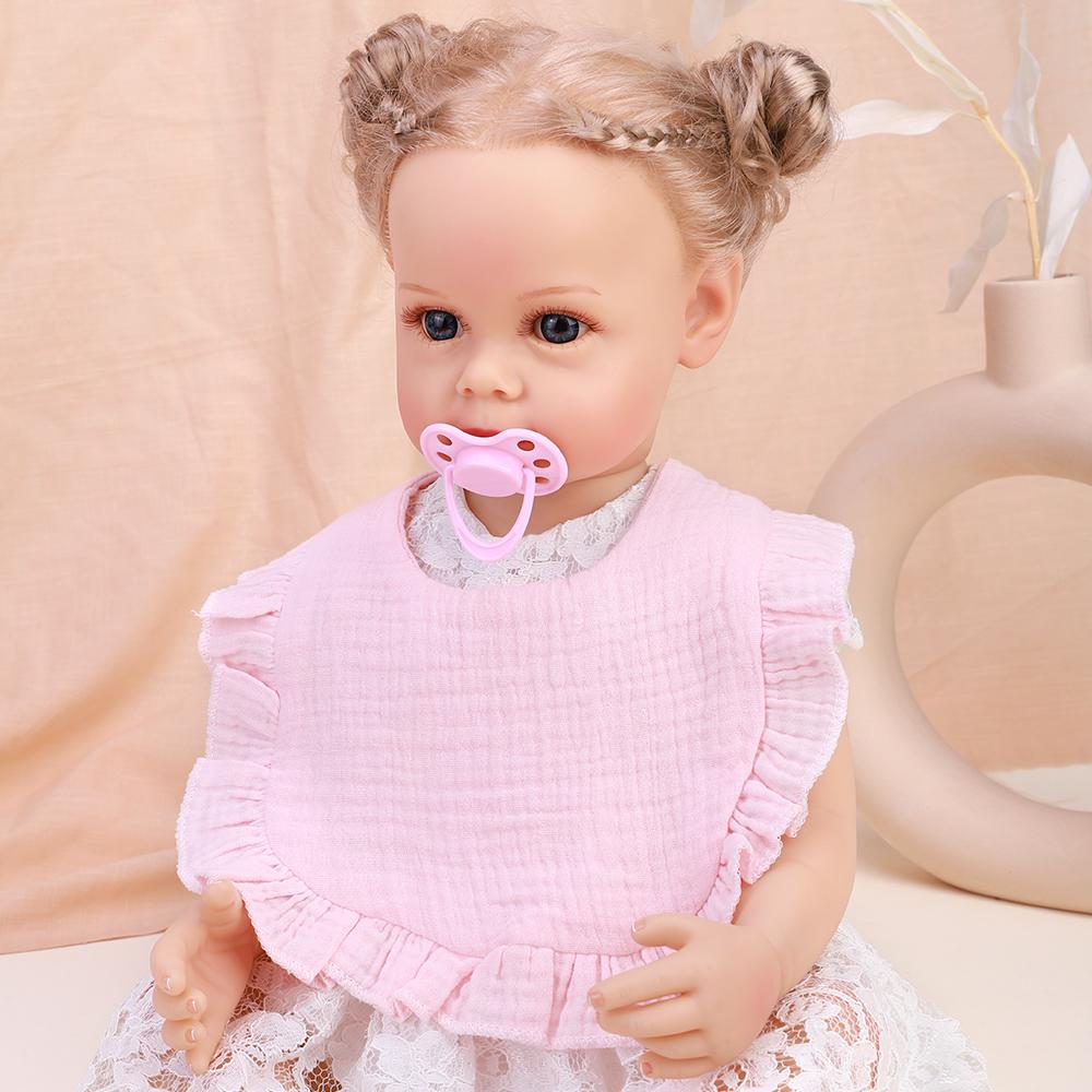 Neugeborenen Lätzchen Säugling Spucktücher Babysachen Füttern Sabber Lätzchen Bandana Spucktuch Kleinkind Rüschen Einfarbiges Lätzchen Babyzubehör