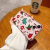 Popular Christmas mobile phone case 16Pro transparent case, suitable for iPhone16PM new TPU mobile phone case