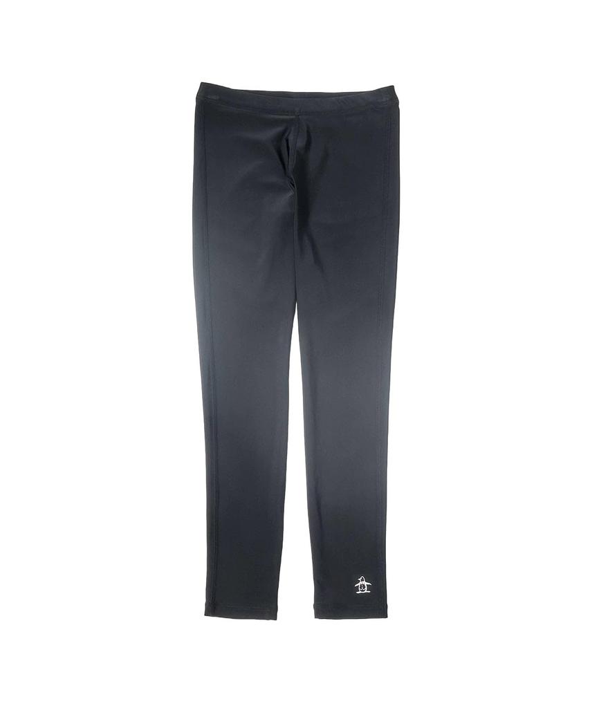 Munsingwear Sunscreen Penguin Golf Size BK00 Women's Leggings, MG5SUD31L, Sweat-Wicking, Quick-Drying, Cooling, Stretch, Heat-Shielding, Leggings, L,
