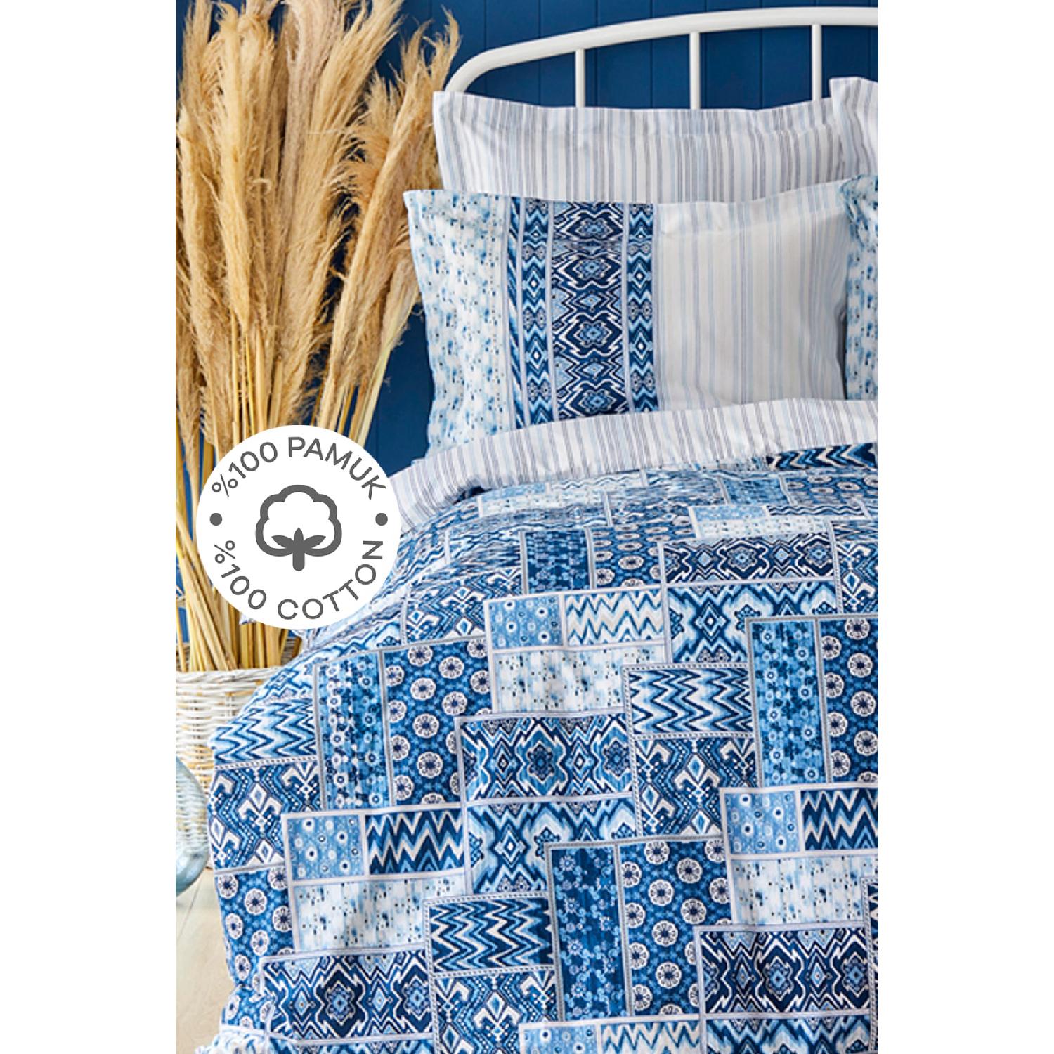 

Комплект пододеяльников Pietra Blue, 100 % хлопок, одинарный