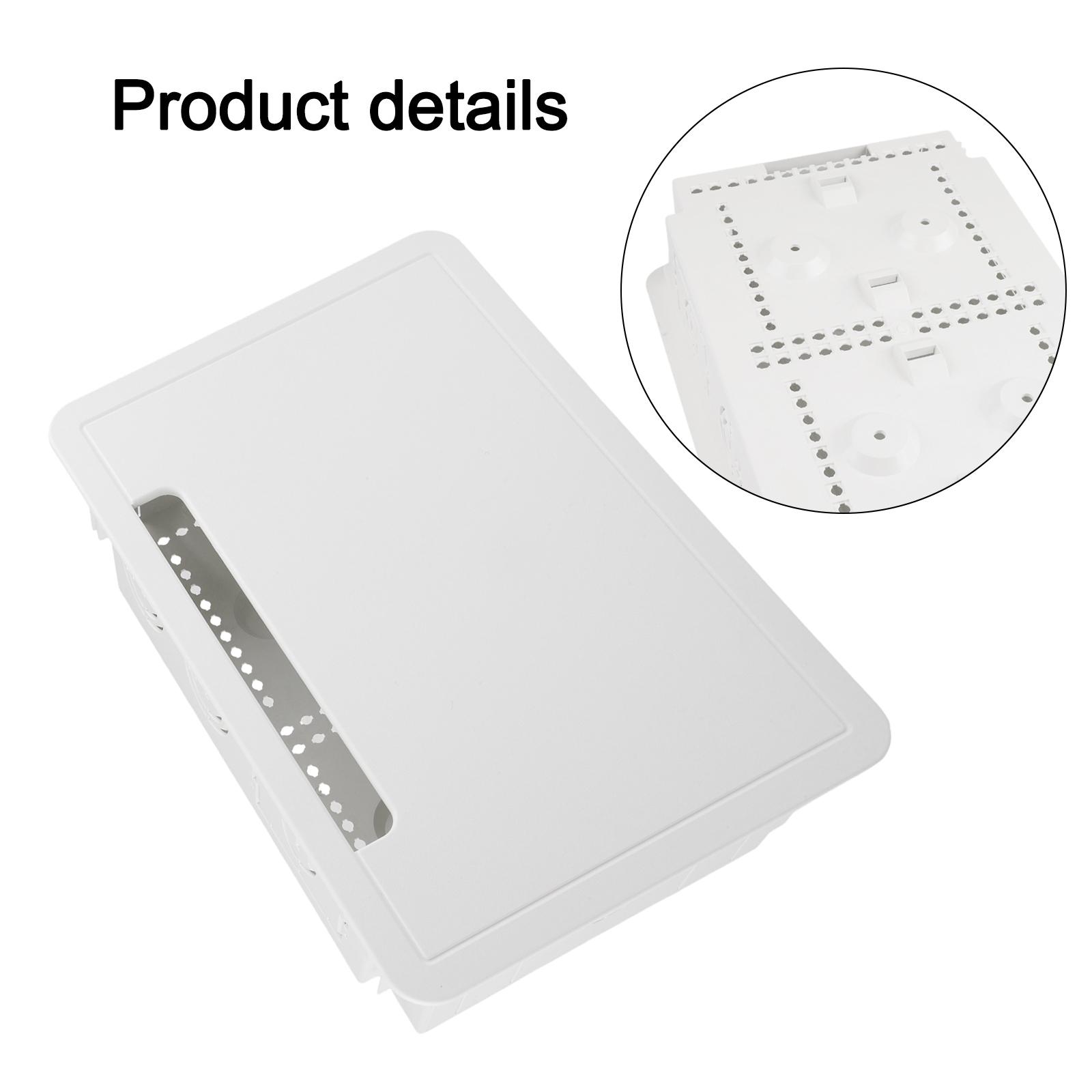 

Wall TV Media Box 9 Inch Recessed Enclosure with Power Outlet and Network Management for Organized Entertainment Setup China Mainland