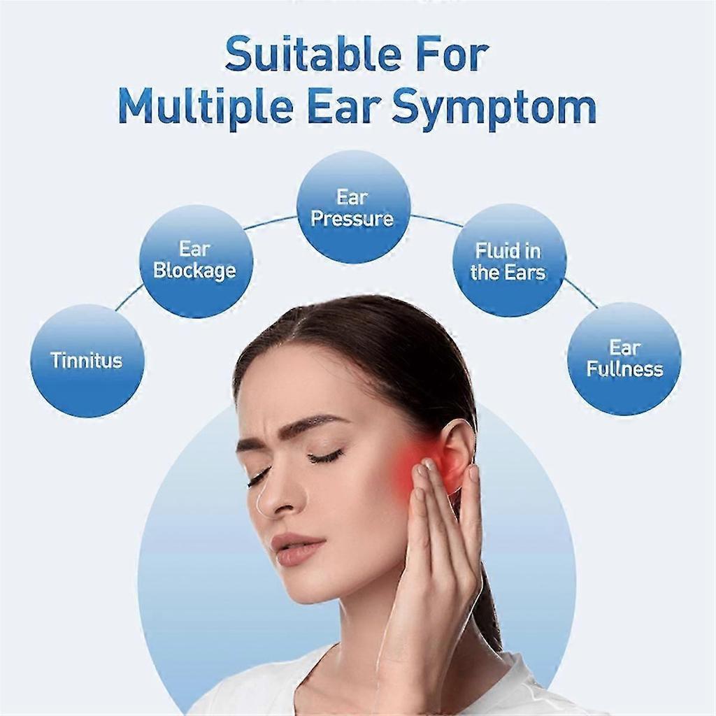 Eustachian Tube Unclogger For Ear Pressure Relief, Travel And Diving Balancing Device