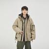 Men's Winter Trendy Brand 90 Duck Down Jacket, Functional Workwear, Warm and Thickened Hooded Down Jacket, Fashionable Couple Loose