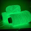 Glow in The Dark Yarn for DIY Arts, Glow in The Dark Yarn for Crochet, Luminous Yarn for Knitting, Crocheting, Knitting Crafts