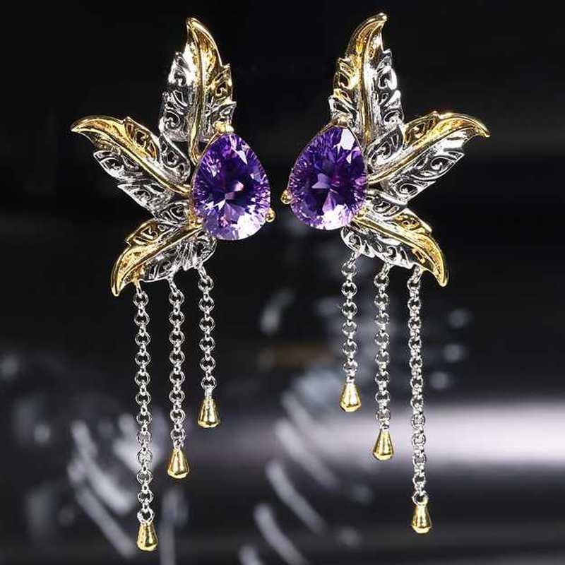 Sace Gems Klassiske kobberlegering sirkon ring øredobber anheng halskjede smykkesett bryllupsfest gaver