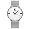 Dijanes Simple And Stylish Men'S Milan Mesh Belt Watch Business Leather Belt Quartz Watch