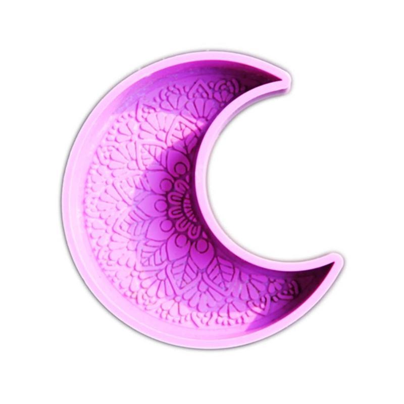 Silicone Molds Moon Molds Handmade DIY Soap Baking Molds Star Shaped Castings Molds Resin Molds for Candle Making