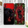 Black Panther Cool Animal Soft Phone Case for Samsung A17 A37 A57 A16 A26 A36 A56 A15 A25 A35 A55 A14 A24 A34 A54 A13 A23 A33 A5