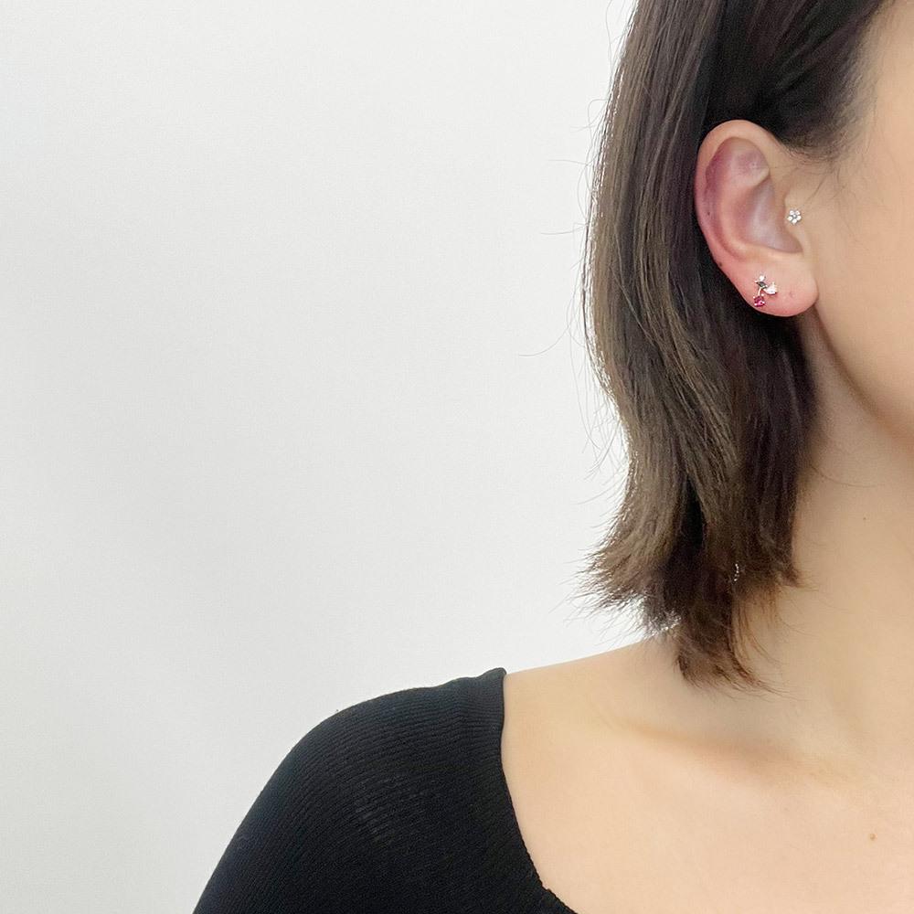Dieuamour Cherry Cubic Surgical Piercing 3 Colors
