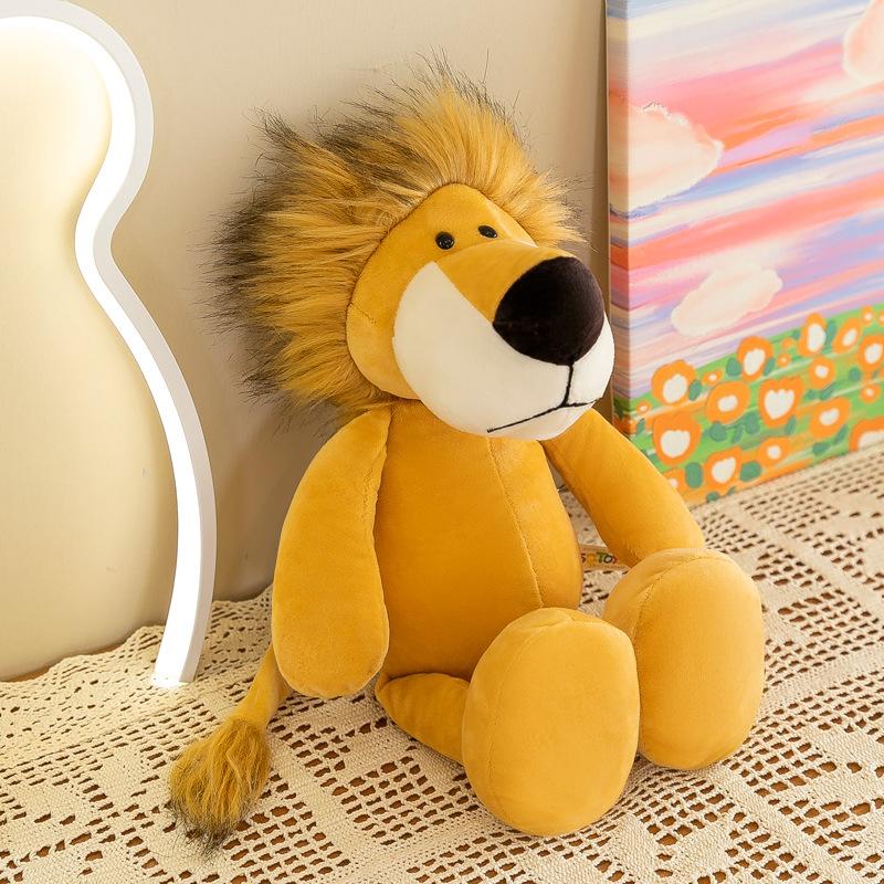 Forest Animal Doll Plush Toy Jungle Three Brothers Hugging Pillow Cute Rabbit Doll