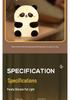 Customizable Seven-Color Rechargeable Silicone Panda Night Light