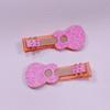 Children's Glitter Animal Hair Accessories: Bunny, Butterfly, Guitar, Puppy BB Clips