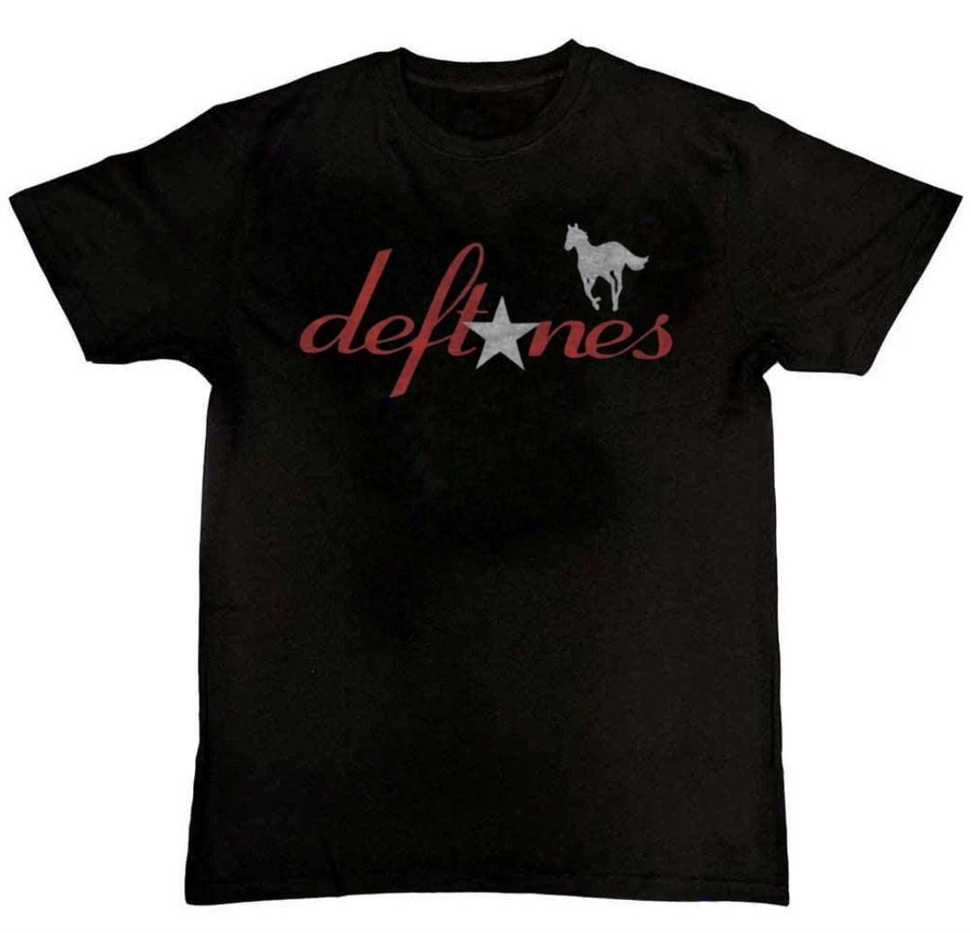 Deftones White Pony Star Logo Graphic Mens T-Shirt XL