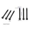 6 Pcs Guitar Tremolo Bridge Saddle String Lock Screw Hardware Easy to Install