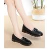 Leather Soft-soled Tendon-soled Non-slip Women's Leather Shoes, Flat-bottomed Single Shoes, Women's Shoes, Spring and Autumn