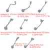 3D Dangle Nail Charms Bowknot Nail Art Charms Zircon Nail Gems Nail Art Rhinestones DIY Manicure Nail Art Decorations