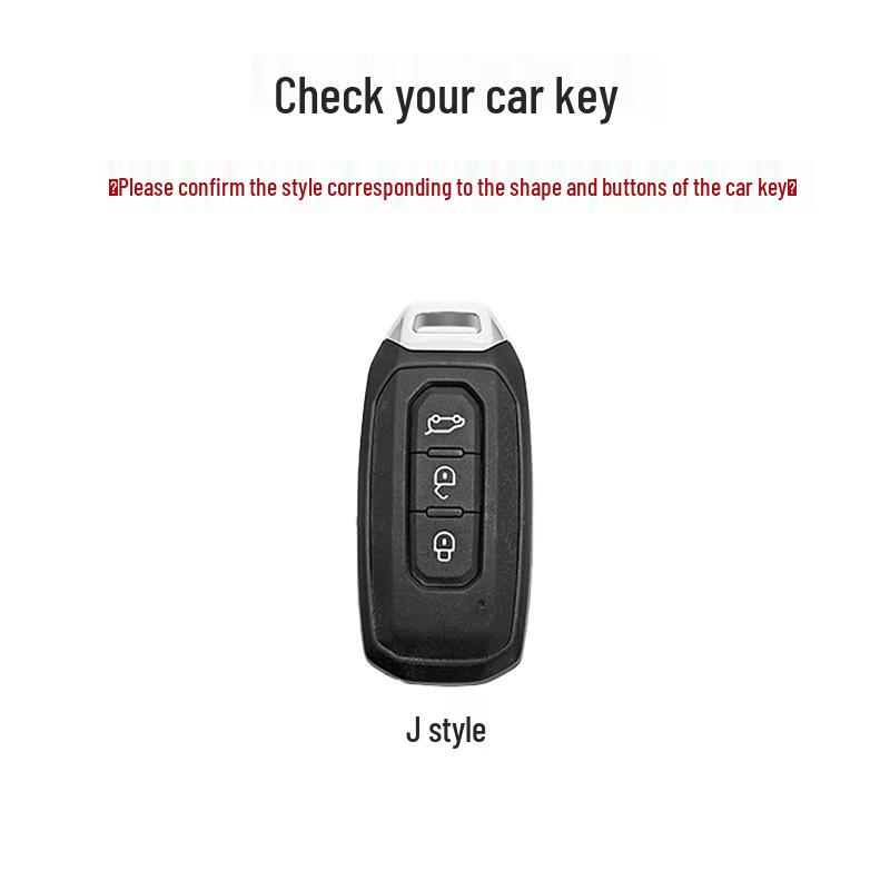 Ford Territory/Jiangling Yuhu 7/S350 Key Case: 9-Button Car Modification Accessory