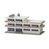 TOMYTEC TOMIX Spur N Wachhaus, Weiß, 4225, Modellbahnzubehör